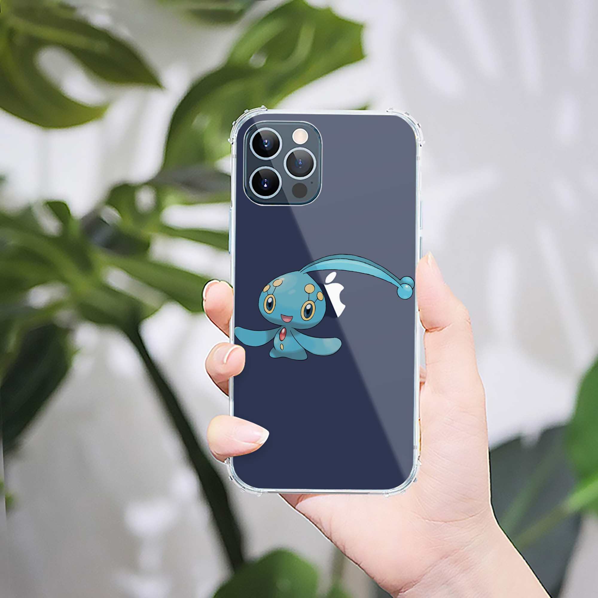 （画像用） ポケットモンスター Pokémon 【iPhone 12シリーズ対応】透明スマホケース（クリアソフトケース）